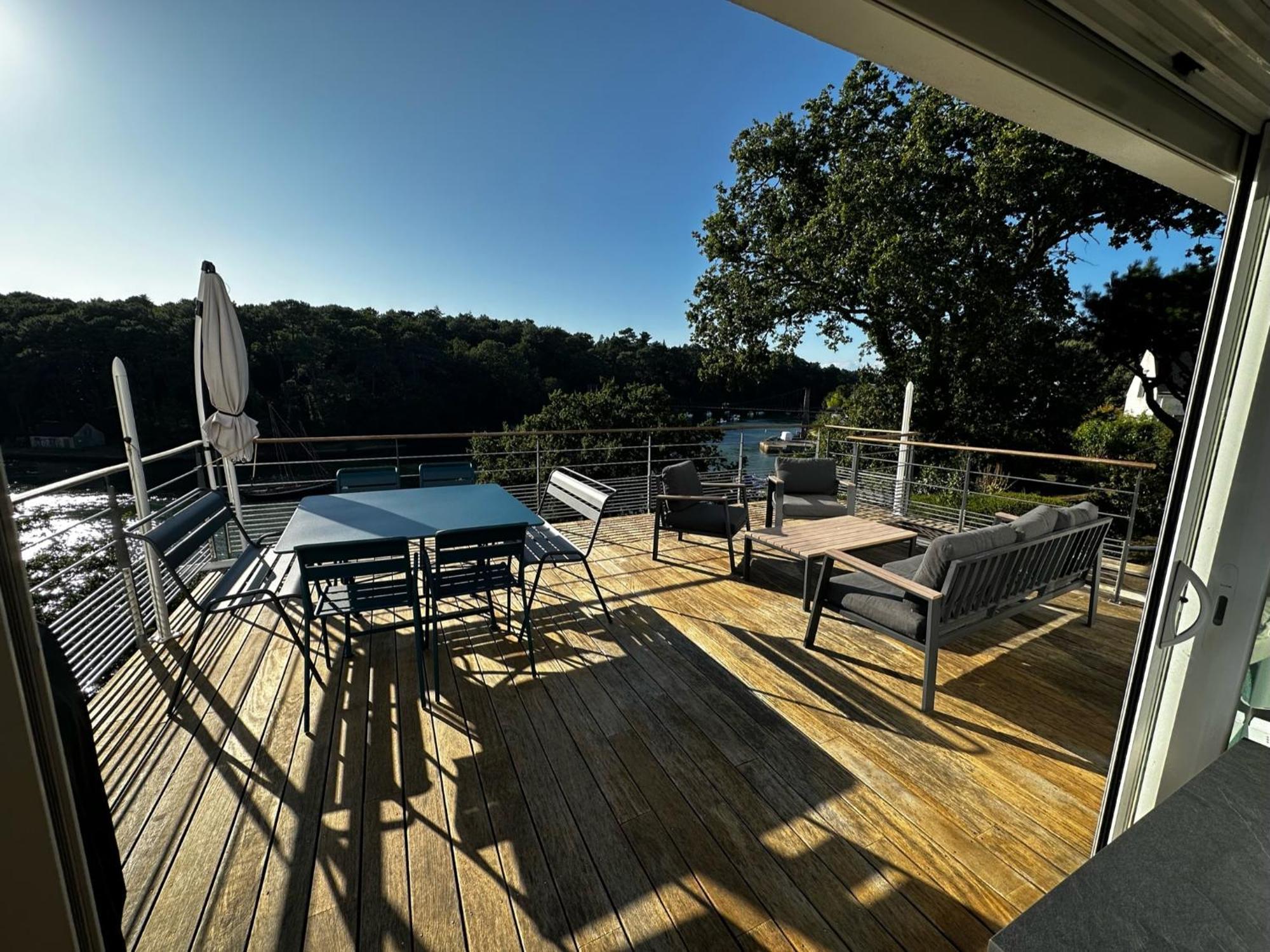 Maison Vue Riviere Du Bono 8 Personnes Bagian luar foto